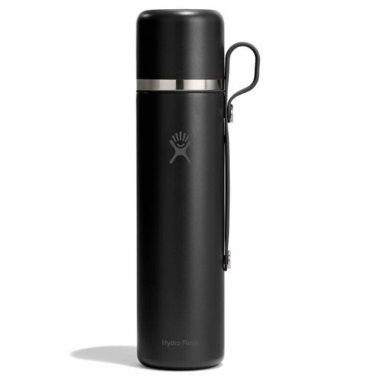 36 oz Hot Flask & Cup - Black